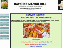 Tablet Screenshot of hatchermangohill.com
